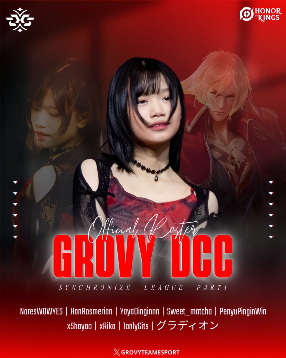 GROVYTeamEsport's tweet photo. Tak ada kemenangan tanpa keberanian untuk memulai.
Hari ini kami melangkah dengan satu tujuan: membuktikan siapa kami.
GROVY DCC — this is only the beginning. 🔥

#GoGrovy #BeyondVictory
@Kimmy_JKT48 @GROVY_ID https://t.co/ZFpOyF66gn