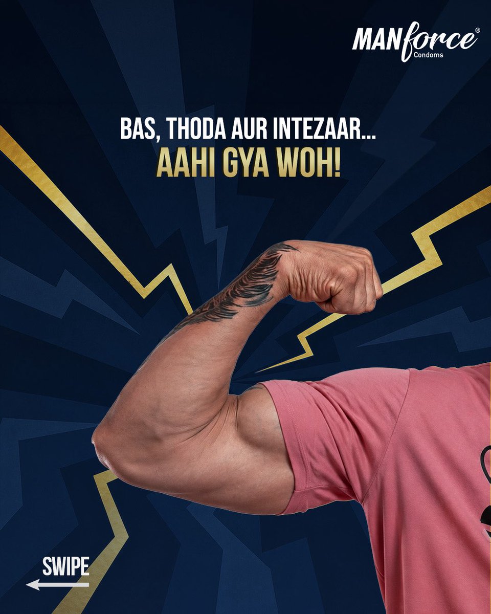 ManforceIndia's tweet photo. Wrong answers only 👇😏
Khali ke itne bade peak ka raaz kya hai?
We’ll wait! 
#ReachYourPeak

#Manforce #Performance #manforcecondoms #Stamina 

{Manforce, Performance, Strength, Reach Your Peak, Manforce Condoms} https://t.co/C6i3Qf4yIp