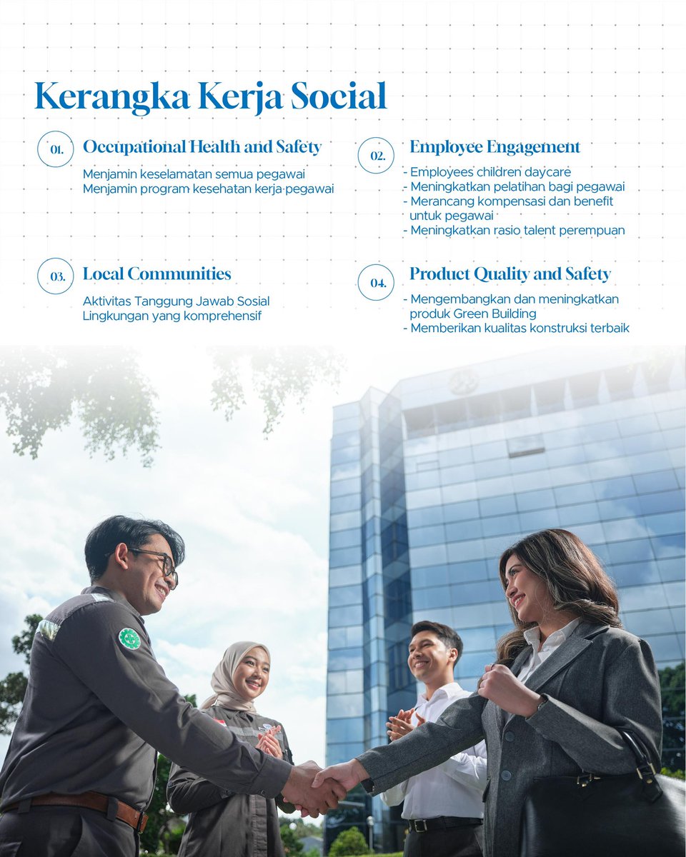 PTPP_ID's tweet photo. Yuk kita #exPPlore lebih lanjut tentang 14 kerangka kerja ESG PTPP, swiPPe left yah! 👈🏼

#EmpoweringTheFuture  #PTPPMembangunNegeri https://t.co/np39gfjQ0X