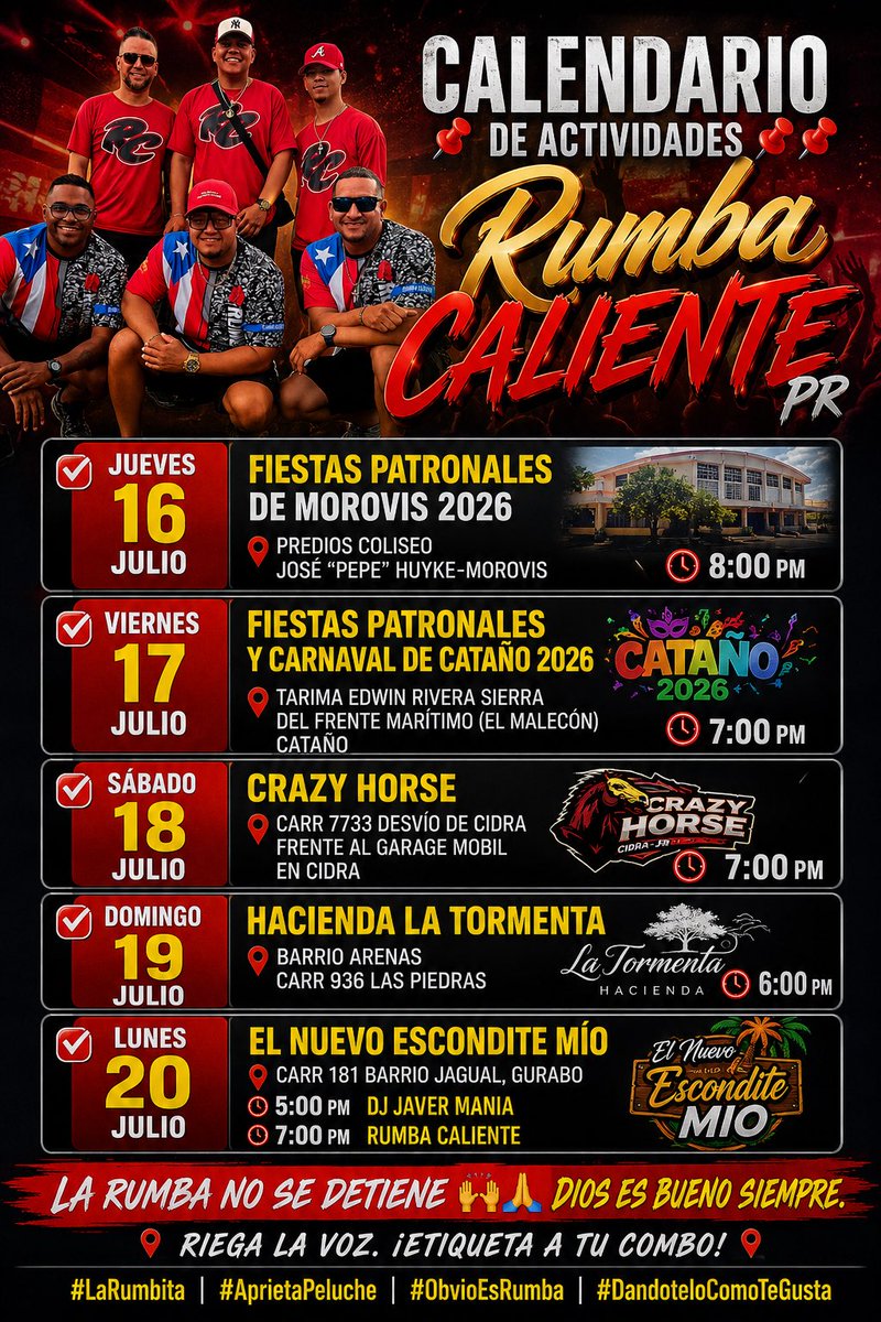 RumbaCalientePR's tweet photo. https://t.co/raUCjmiJ4f