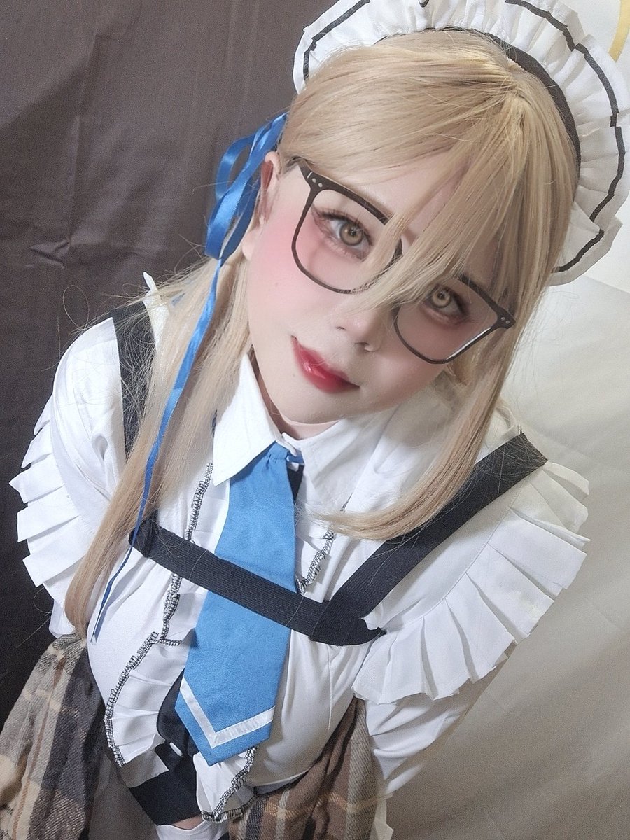 hoyocosplay8901's tweet photo. ブルアカ/室笠アカネ👓

꒰ঌどうかなさいましたかご主人様？໒꒱

#Cosplay
#宅コス https://t.co/Z1VnrmGWIj