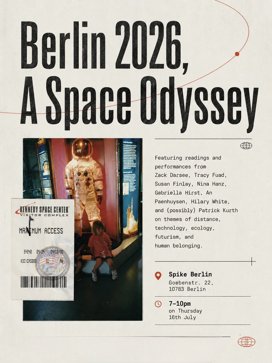 Zer0Books's tweet photo. On tomorrow in Berlin!
Join us to celebrate the launch of 'The Ultraviolet Catastrophe', set among Berlin's eighty-plus outer space start-ups 👾 

📆  16th July
⌚  7pm onwards
📍  Spike Berlin https://t.co/BqMq4FbgTG