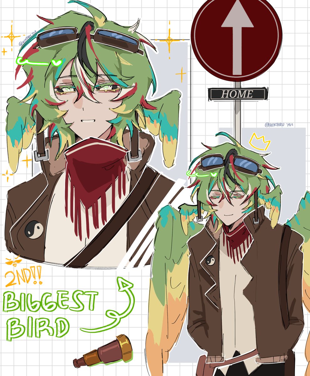 YuichiHikaru's tweet photo. The biggest bird

#parrotx2fanart https://t.co/wS0gJUgOeM