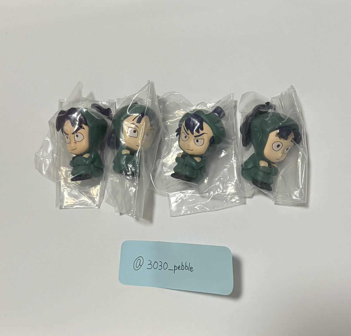 3030_pebble's tweet photo. 忍たま乱太郎　まちぼうけ　六年生の段　交換

譲）　潮江文次郎､立花仙蔵､食満留三郎､七松小平太

求）　善法寺伊作

郵送交換
お気軽にお声掛けください
#ガチャ交換 https://t.co/ku1DolnJfy