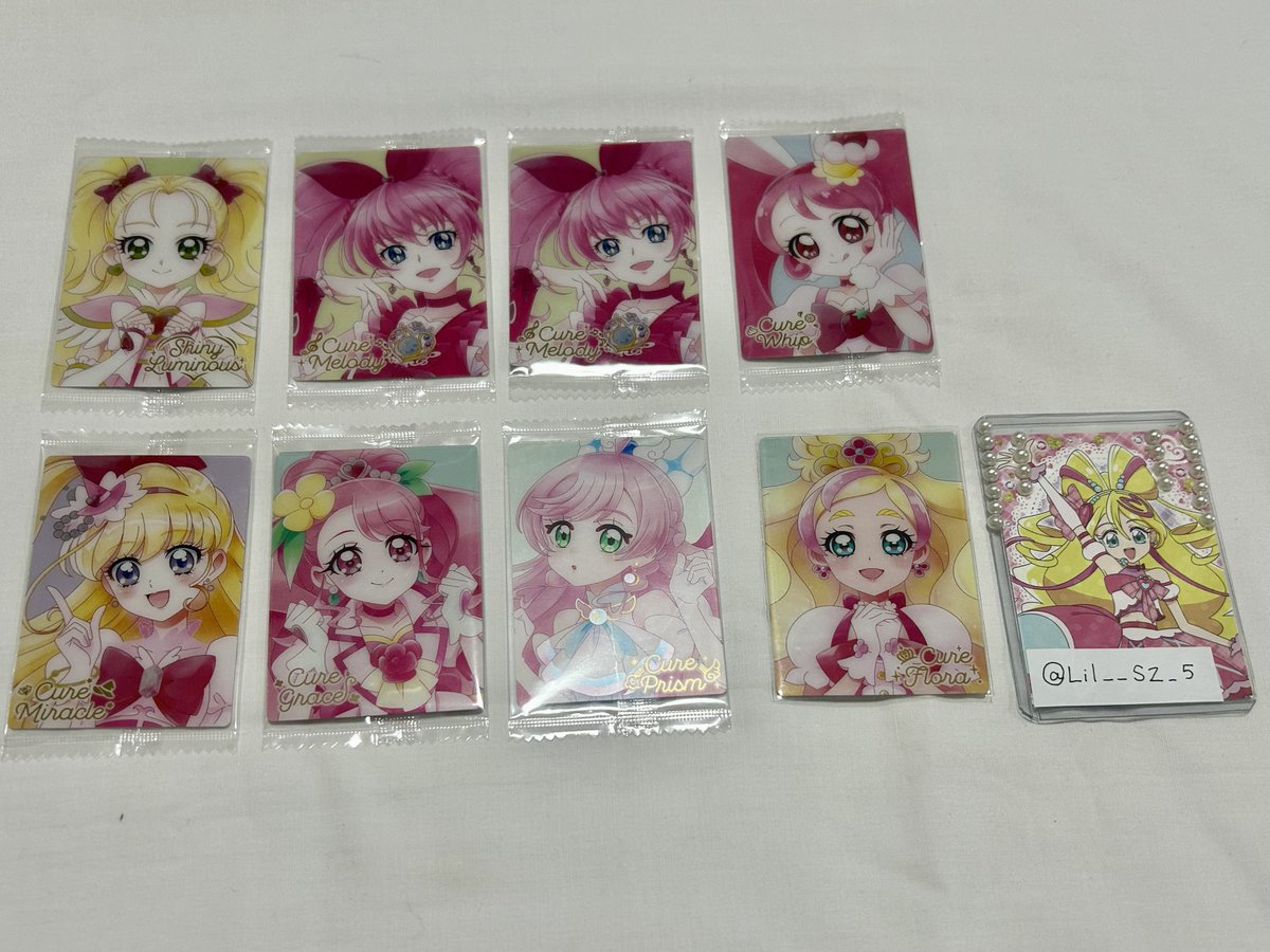 Lil__SZ_5's tweet photo. 【交換】 プリキュア ウエハース カード 

【譲】 画像1~3枚目

【求】 画像4枚目

〇リプにて詳細
〇郵送にて交換希望

検索からでもお気軽にお声掛けください🍀*゜ https://t.co/z1ZvwXb6a0