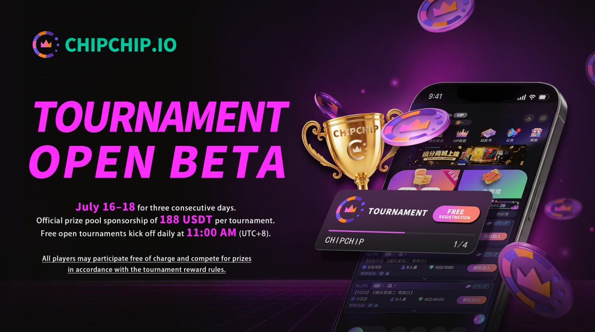 CHIPCHIPGAME🏆Crypto Poker tweet media