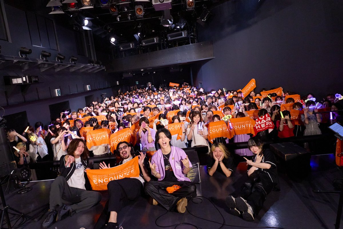 punpun_73's tweet photo. RUI KIHARA ONE-MAN LIVE TOUR 『ENCOUNTER』

ツアーファイナル！ほんとにありがとうございました！
無事に終えられて本当に良かった、ほんとに楽しいツアーでした！
打ち上げで撮った天野くんとの写真＆おれがみんなに指示した譜面を載せておきます(どの曲かはご想像におまかせします)

#木原瑠生 https://t.co/eFGfBdig8H