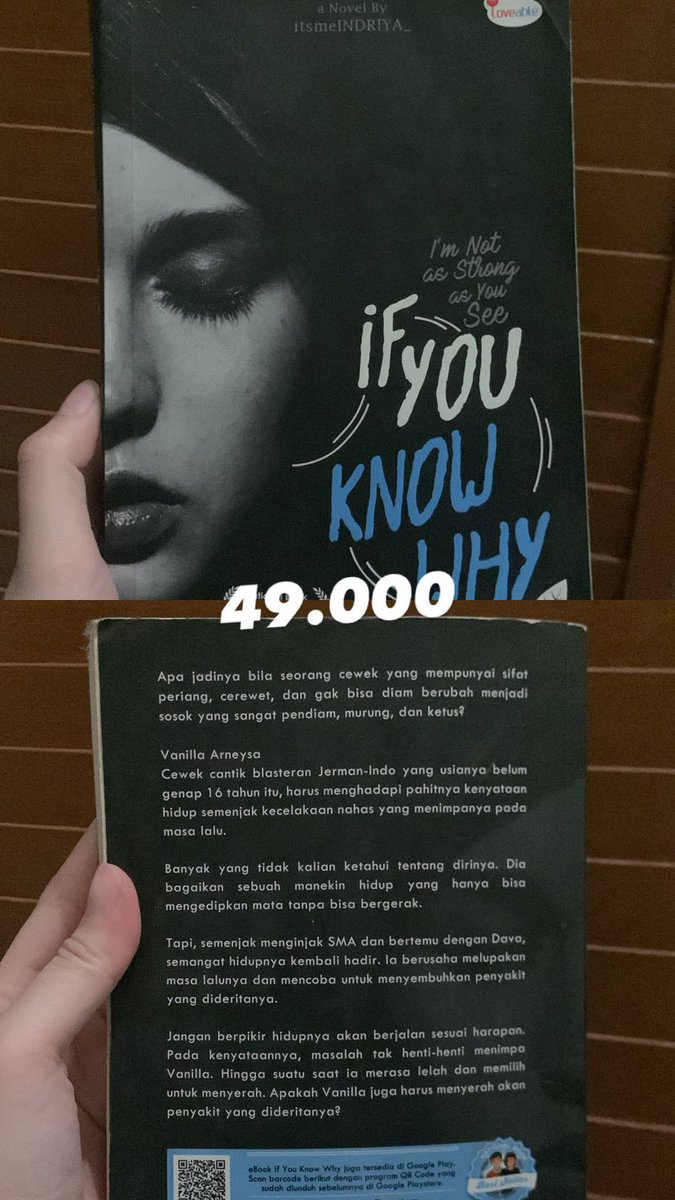 newvoops's tweet photo. cek condi bisa dm sayang. ori semua ya btwwww

wts wtb buku books

buku Dont Believe Everything you Think
buku A man who loves you
buku How The Secret Changed my Life
buku If you Know Why

#books #buku #prelovedbooks https://t.co/PR9WxJ8IzO