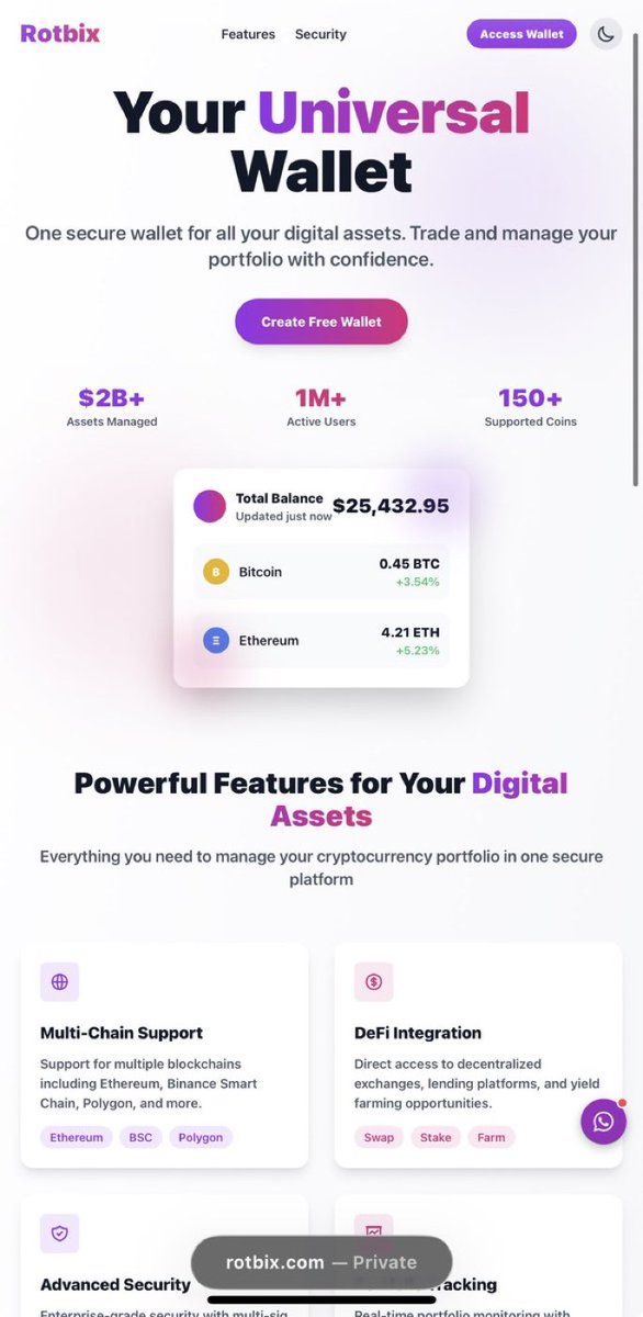 Azzzzng71's tweet photo. #Rotbix.com #RotbixScam #ExchangeScam #TradingScam
If you’ve already entered details on https://t.co/ATXVBPLDxo, assume they’re compromised: monitor your cards, change passwords, and move crypto out of any linked wallets. These sites exist to harvest data and money. If you’re a victim of this platform send A Dm.