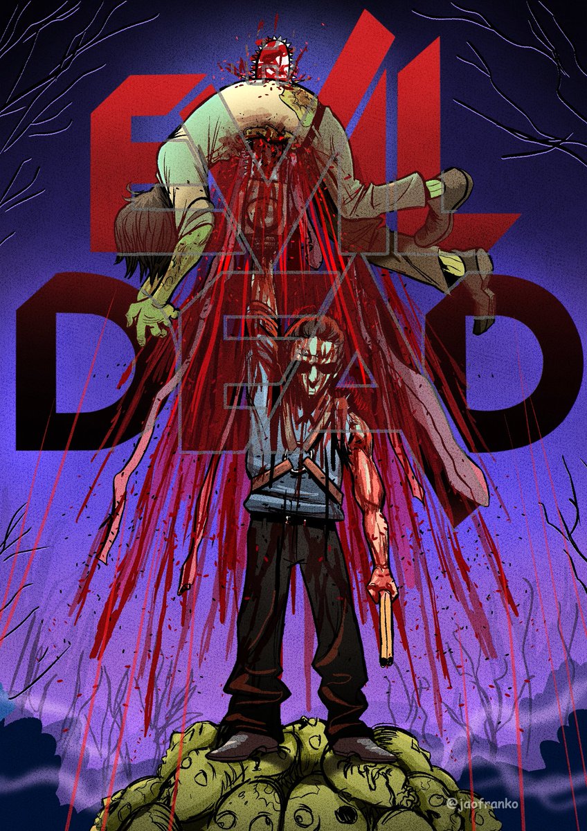 jaofranko's tweet photo. evil dead https://t.co/iqcGqMQISk