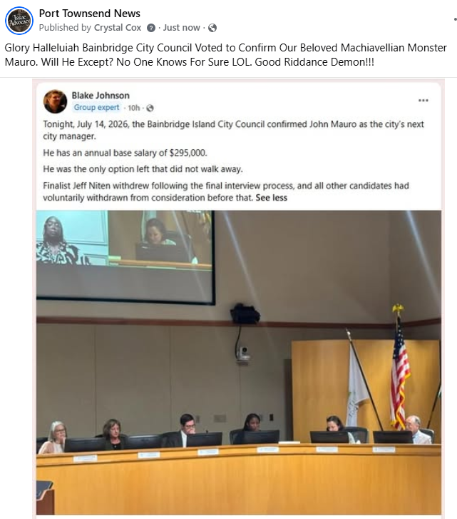 Port Townsend News ~ Exposing Corruption tweet media