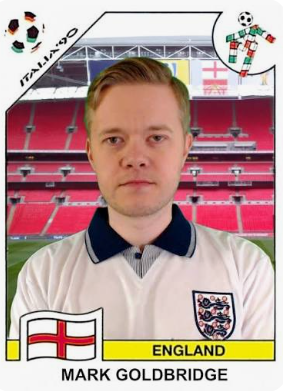 markgoldbridge's tweet photo. Losing on penalties in the semi final in 1990 was tough. Tonight we make our first World Cup final since 66. Come on! https://t.co/AWywWW4Au3
