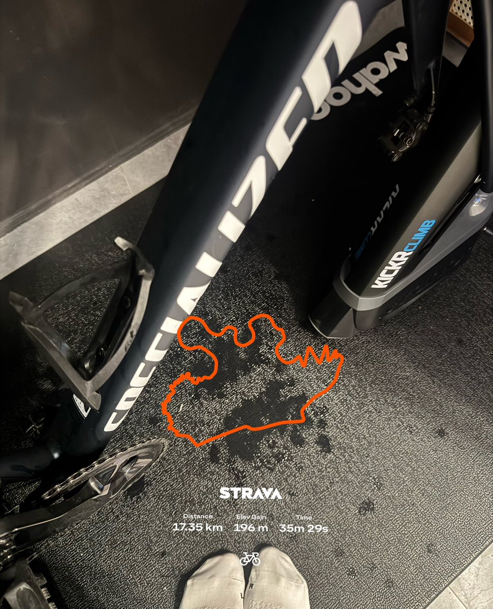 GoeCycle's tweet photo. recovering from an unexpected covid fever and back on zwifting 
#zwift #tourdefrance https://t.co/POqqYm5AzJ