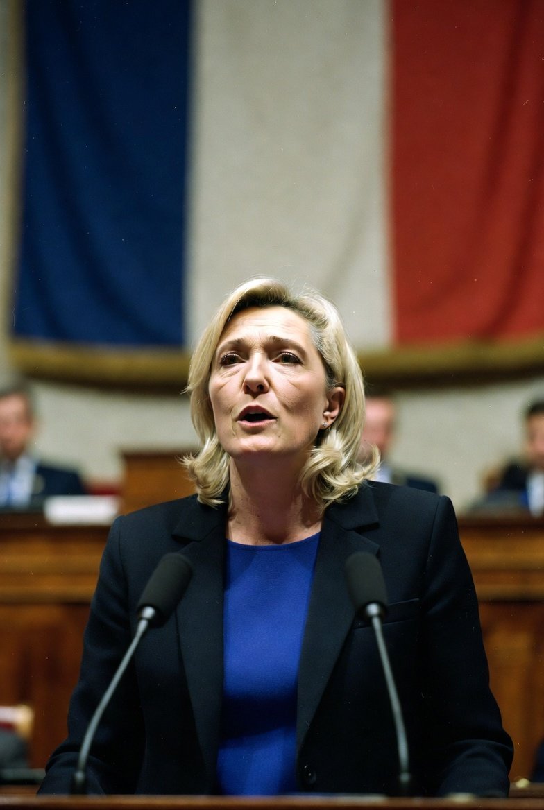 la_france_sur_x's tweet photo. 🚨💥 Marine Le Pen à l’Assemblée nationale :
« Pourquoi les criminels étrangers sont-ils autorisés à rester sur notre territoire ? S’ils viennent dans notre pays, ils doivent respecter le peuple français et les lois françaises. »
Où est le « sentiment anti-immigré » là-dedans ? C’est du bon sens pur.
ASSEZ des accusations de racisme contre ceux qui défendent la sécurité des Français ! Il est temps d’expulser les criminels étrangers et de rétablir l’ordre.
La déclaration de Marine Le Pen sur les criminels étrangers est-elle raisonnable et légitime ?
A. Oui, c’est du bon sens et de la défense nationale
B. Oui, et il faut appliquer ça fermement
C. C’est la position normale de tout pays souverain
D. Non, c’est anti-immigré
🇫🇷 Soutenez-nous en nous suivant sur 𝕏 🌐 Notre Telegram en cas de censure : https://t.co/7BI2uMGmUb 🇫🇷