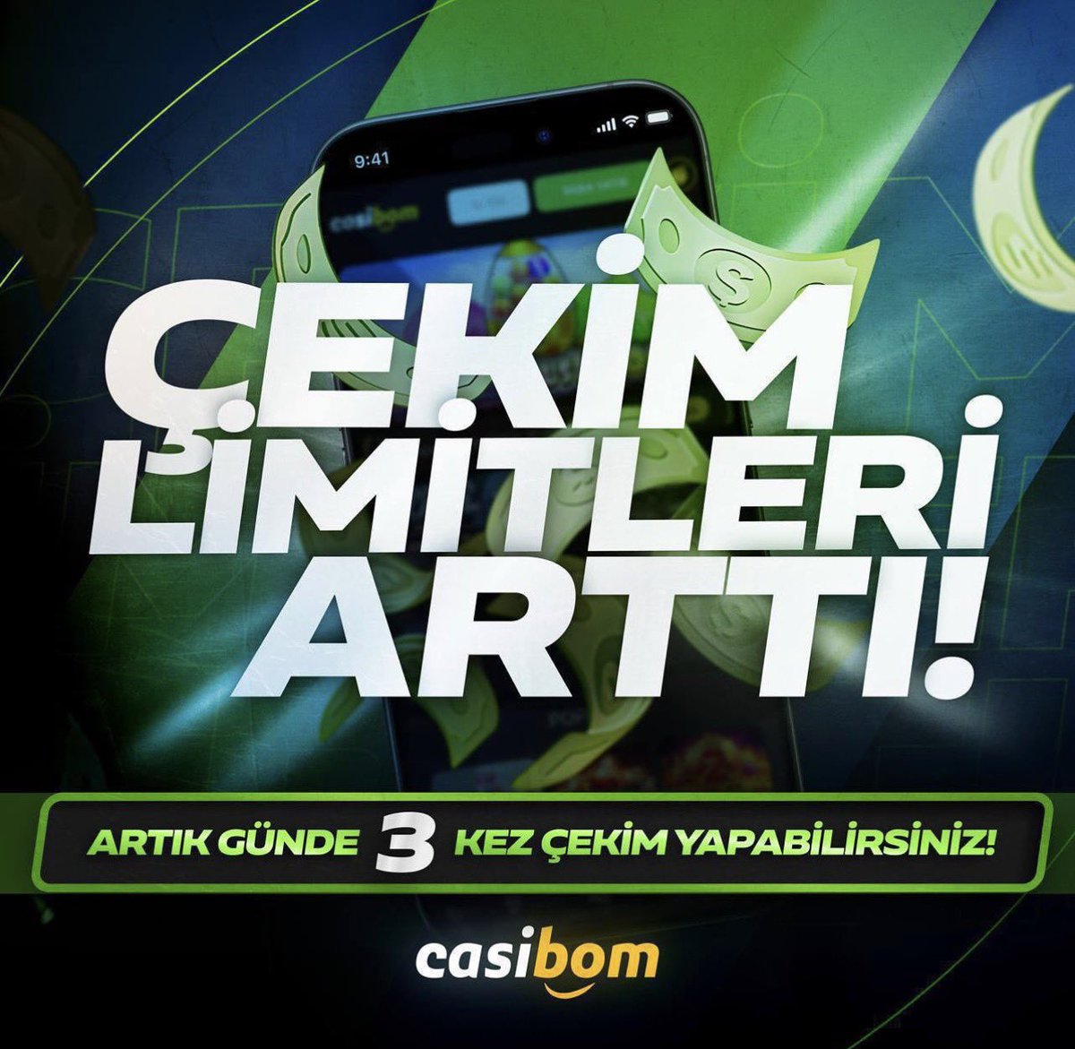casibomcaa's tweet photo. Çekim Limitleri Arttı!

Artık günde 3 kez çekim yapabilirsin! 🎉
5.000.000 TL’ye kadar 7/24 anında çekim fırsatı ile şimdi şansını dene!

https://t.co/Ax9S4YIvUW

#Casibom #Casibomgiriş #Casibomyeni #Casibomyenigiriş https://t.co/g8T3RWnJVm