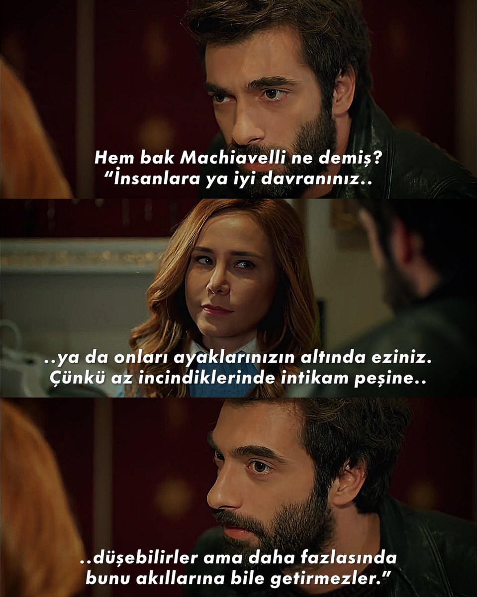 atayokurcom's tweet photo. Hem bak Machiavelli ne demiş? https://t.co/aNgXBoys2t