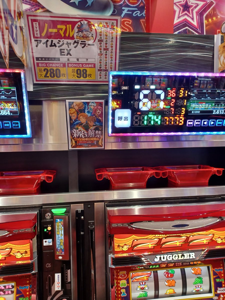ダイアナ香里園店@46枚スロットにこだわれ‼︎ tweet media