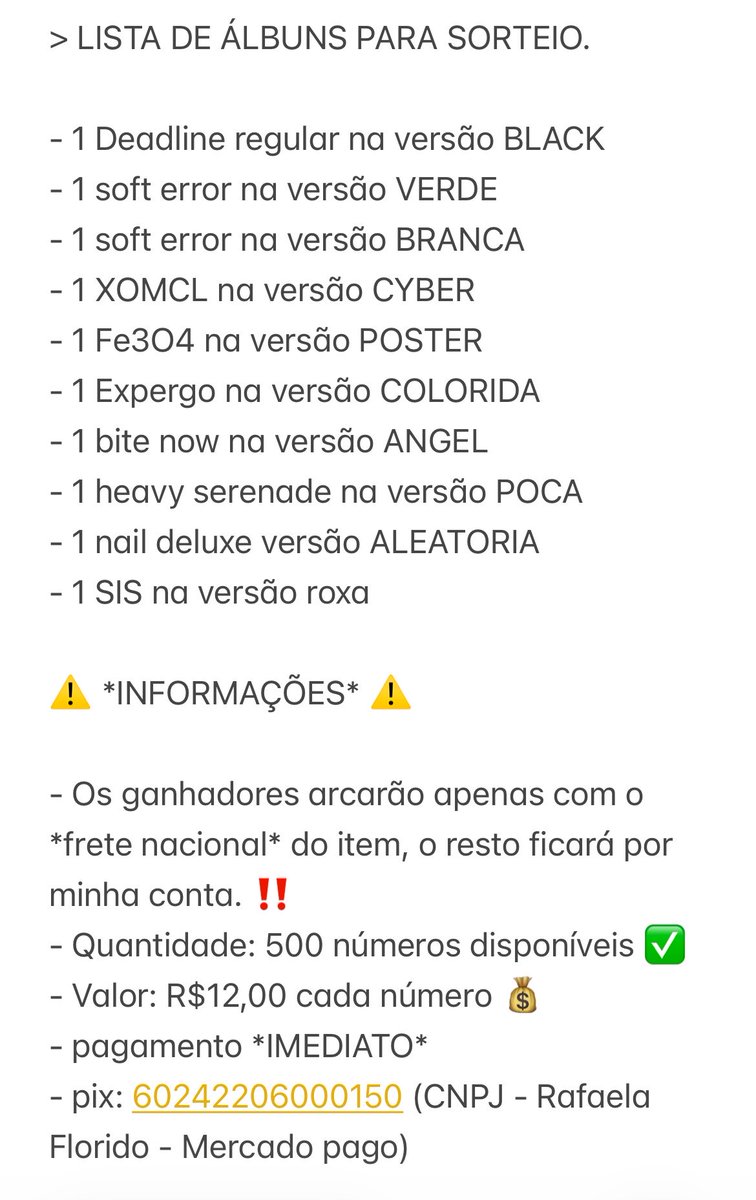 rafaela; RIFA NO FIX 💜 tweet media
