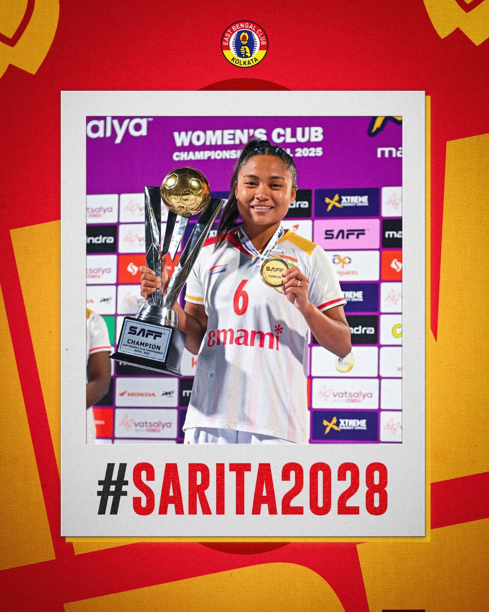 IFCentralNews's tweet photo. 🚨 RETENTION FC 🔴🟡🔥

East Bengal FC (W) tie down 10 key players as the champions prepare for new challenges at home and in Asia 🌏🏆

The core stays. The mission continues

It's Official Now 💪✨

Follow us ⬅️ for more updates ✅ 

#EBW 
#IndianFootball
#AWCL https://t.co/5DIOqOxhTD
