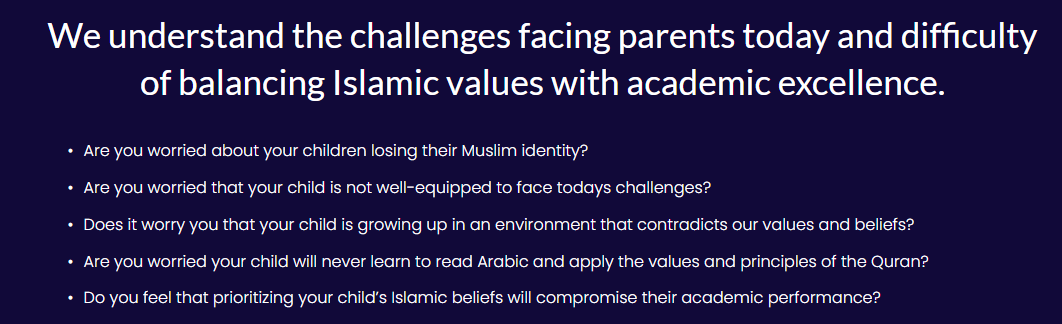 realdefender45's tweet photo. Open borders + zero assimilation = predictable disaster.

Islamic groups are buying up suburban NJ real estate and openly advertising schools that prioritize Muslim identity preservation over becoming American.

Their website fear-mongers to parents: Worried your kids will lose Islamic faith in our “contradictory” culture?  Don’t want them “contaminated” by American life? We’ve got you.

This is not E Pluribus Unum. This is deliberate rejection of the American melting pot.

We fought wars for these values. Why are we importing populations that explicitly resist them?