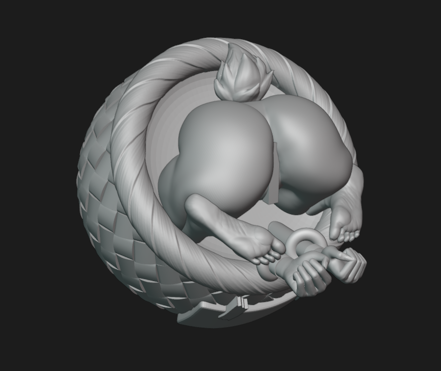 oni_polygons's tweet photo. 3rd variant are more harmonized in my eyes but her tail is messing up
maybe i should stop on 2nd variant and that will be fine
i dunno https://t.co/XTLA66Xlvu