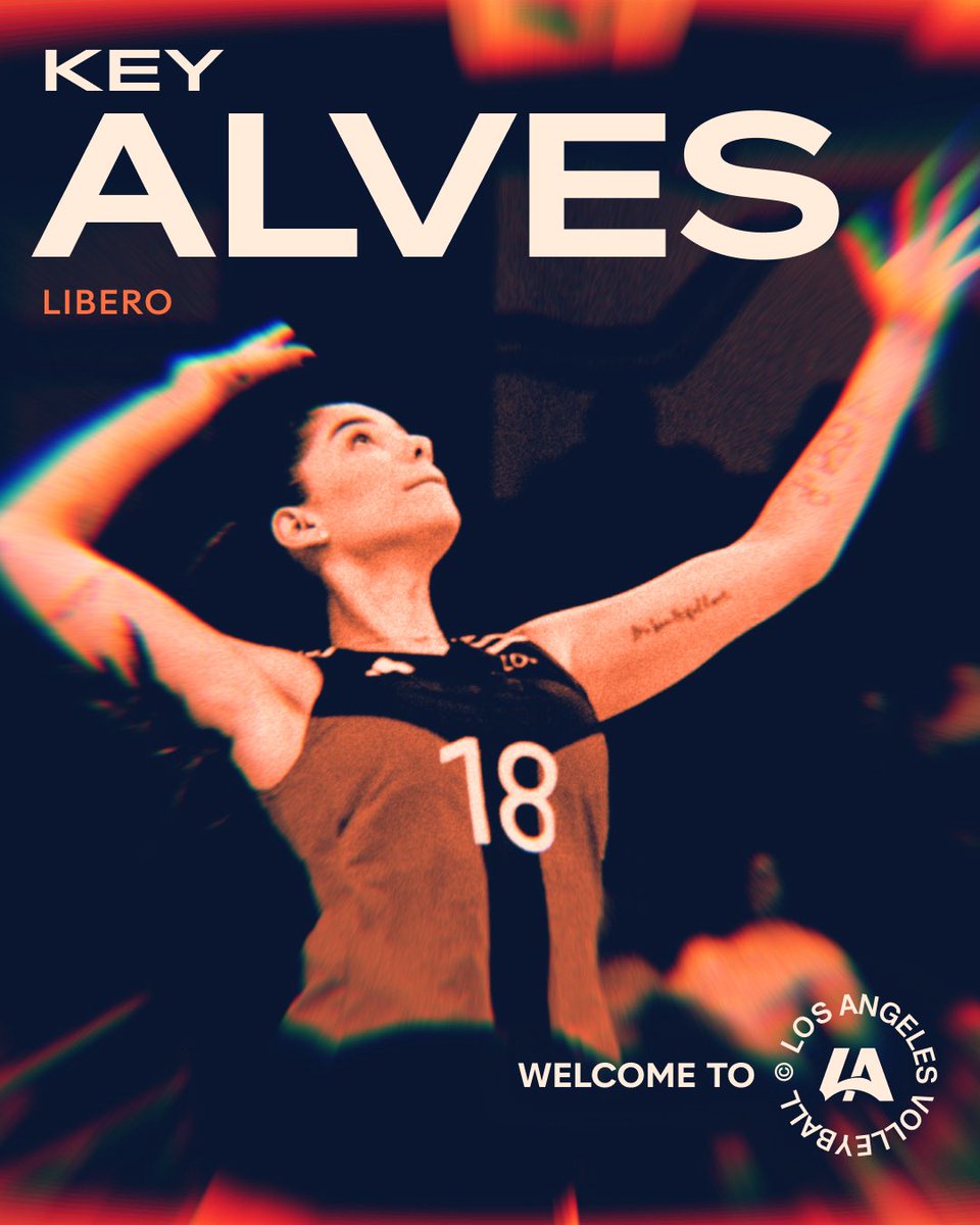 lovblosangeles's tweet photo. Bem-vinda a Los Angeles, @keyalvesoficial! 🧡

After welcoming her baby girl, the Brazilian libero is returning to LOVB for a new chapter in LA and we couldn’t be more excited to have her here.

Welcome back to the US, Key! 🔑 https://t.co/3IDf3kMZ0m