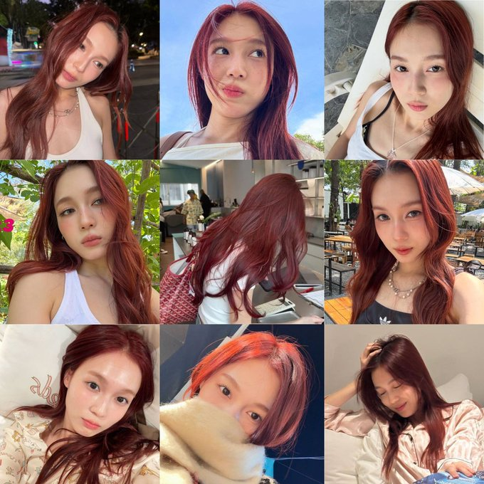 kimlipvr's tweet photo. é oficial 💔💔💔💔💔 loverrukk red hair agora é só uma lembrança 💔💔💔💔💔💔💔 eu sempre vou te amar gorya e todos seus frutos https://t.co/cEWs2PKq2g