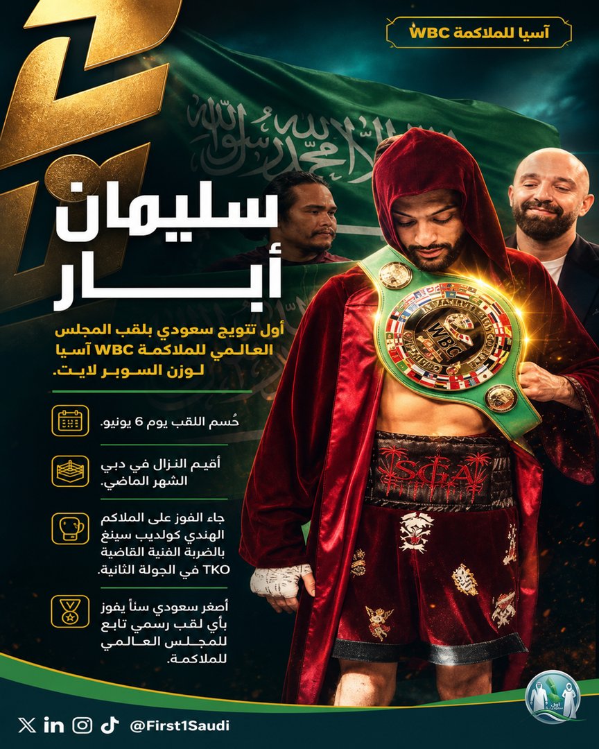 أول سعوديـ/ـة tweet media