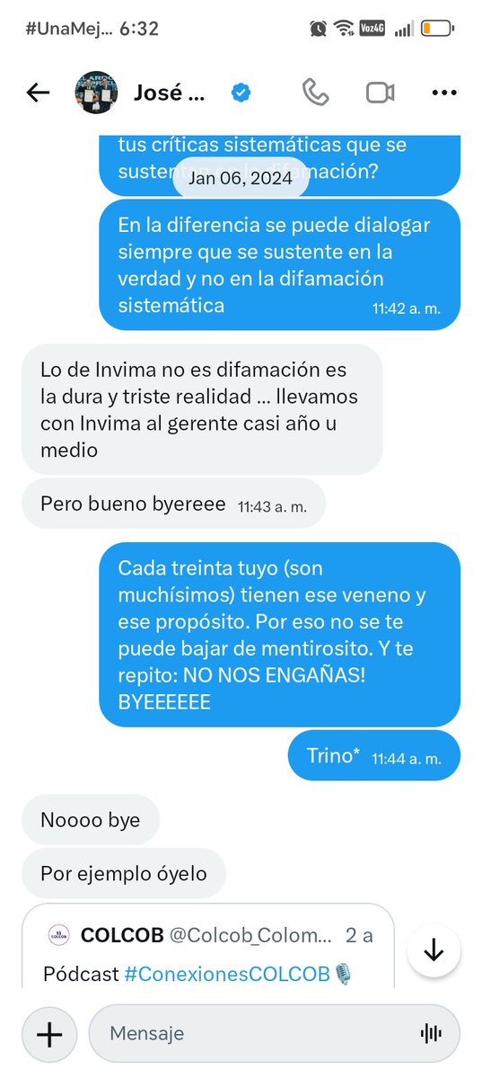 jotass2000's tweet photo. @jrestrp @ABDELAESPRIELLA Eres un miserable, difamador y profesional mentiroso! Una porquería sin ningun escrúpulo. Un culebrero engaña bobos. Por eso no quisiste el empalme público y en directo! Una piltrafa! Acá te dije tus verdades. Vienen con todo no? Lo sabía y te lo dije: https://t.co/iANpINlAC2