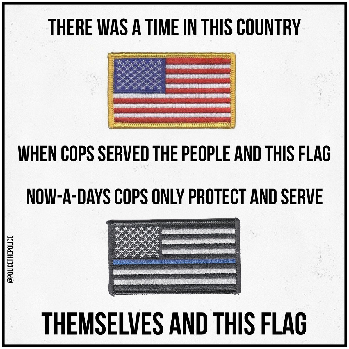 PoliceThePolic1's tweet photo. Agree or disagree? https://t.co/Cb9jePzW81