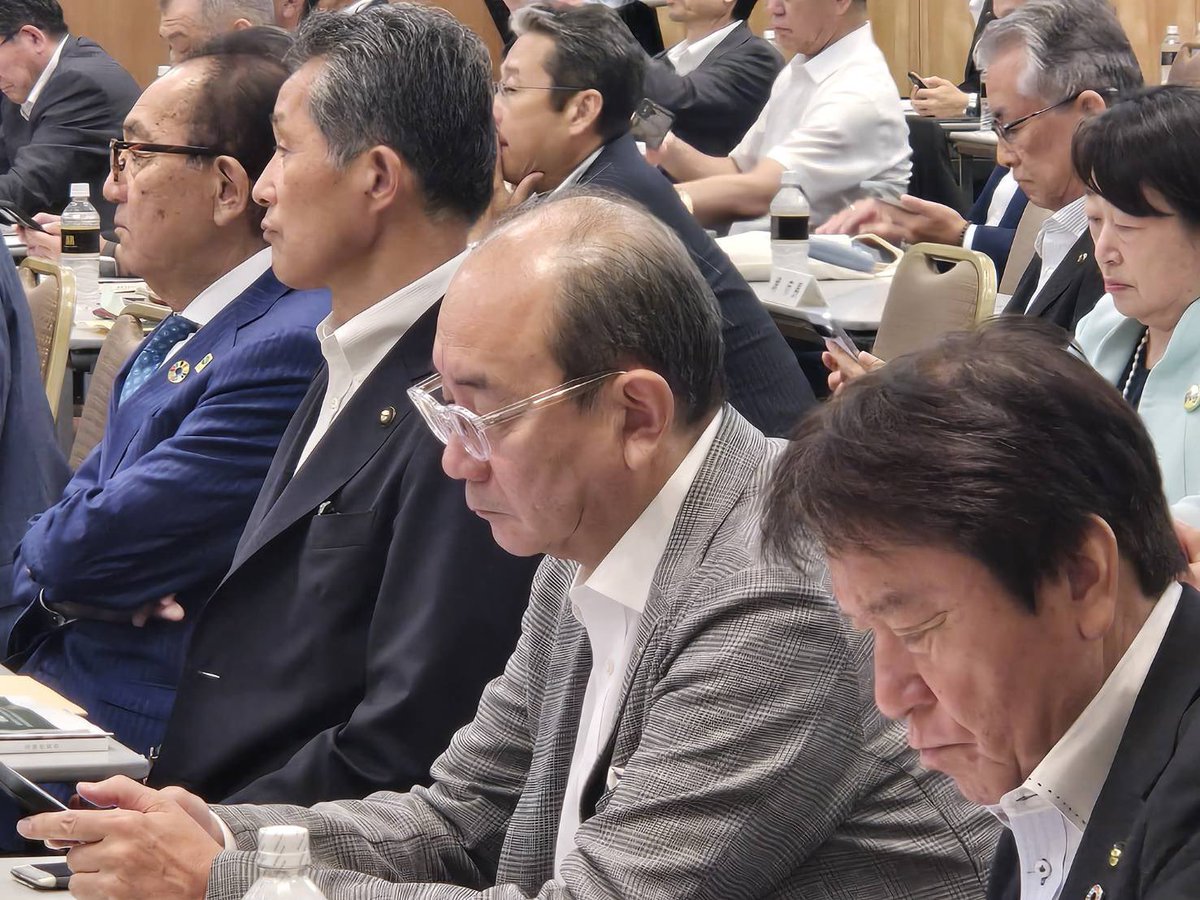 全国市長会・理事評議員合同会。 自治体AXについて講演を頂きました