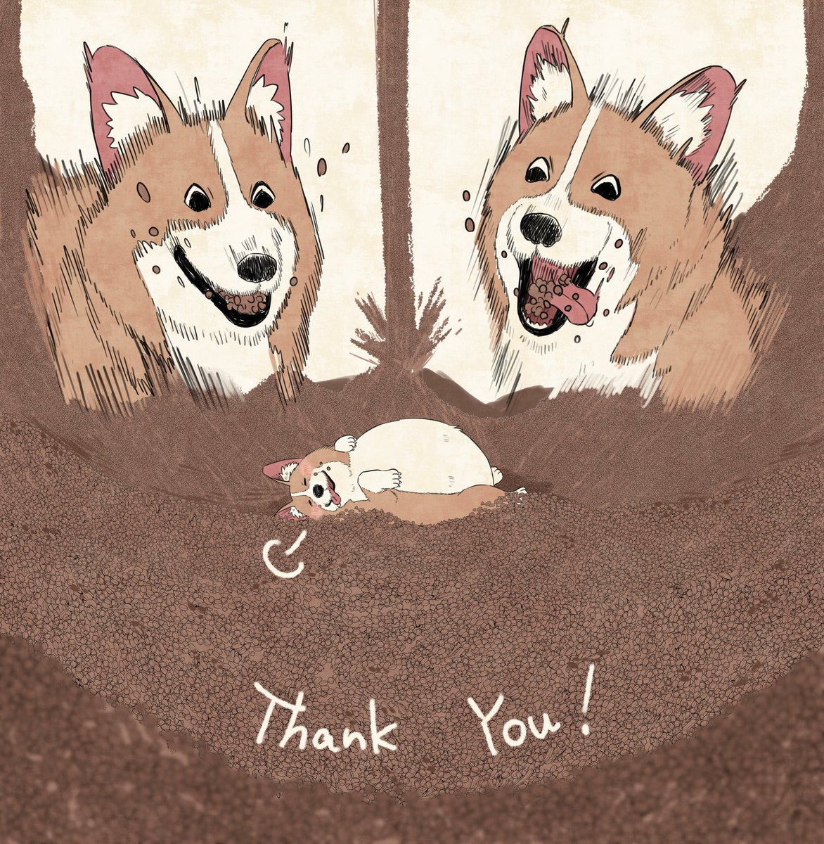 kuiruri's tweet photo. 🐾終わり🐾 https://t.co/LmdJfIpR4w