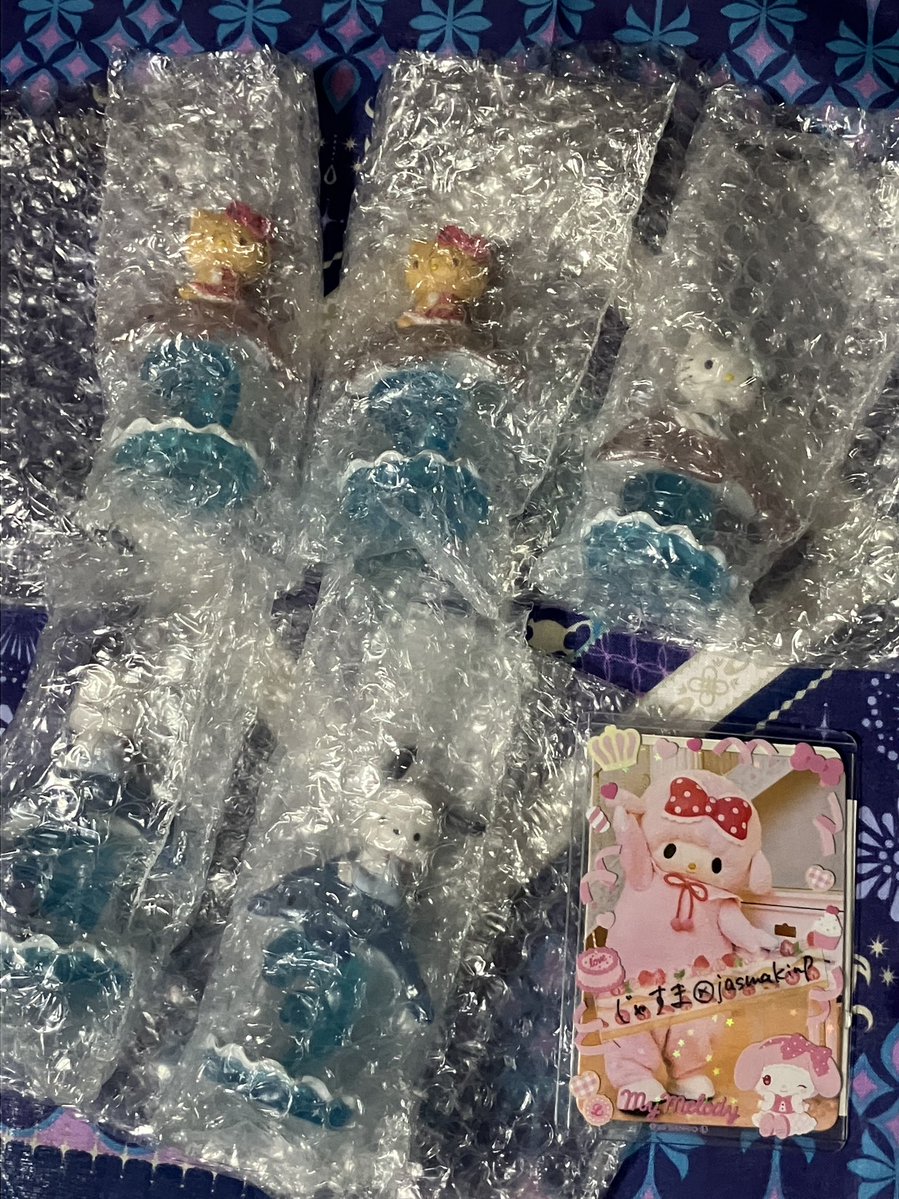 jasmakinp's tweet photo. 【交換】サンリオ シークレットマスコット イルカ
譲）キティ、ポチャッコ
求）マイスウィートピアノ＞マイメロ
郵送での交換となります。IDつきのお写真をご提示ください。ないものはご返信いたしません。 https://t.co/bNxU3dFS1m