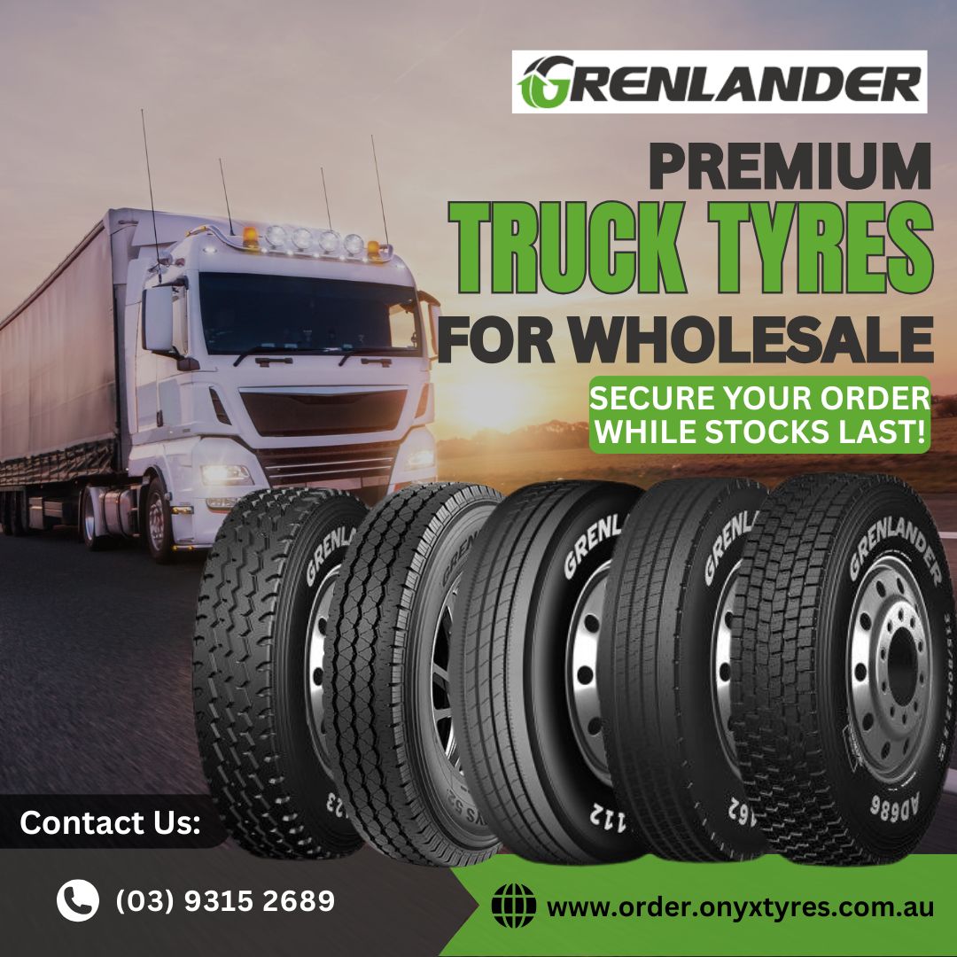 grenlandertyres's tweet photo. Looking for reliable, premium truck tyres?

Grenlander Premium Truck Tyres are now available for wholesale orders!

High-grade durability.
Reliable performance.

(03) 9315 2689 | https://t.co/ZUQp3ATDh1

#GrenlanderTyres #TruckTyres #MelbourneTyres #TyreWholesale #TyreRetailers https://t.co/KGrmcQm25Y
