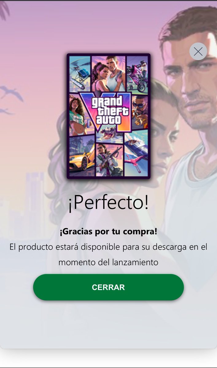 ThePhoenix0224's tweet photo. @GTAVI_Countdown @TheGTA6Zone 
Muchas Gracias por el juegazo que viene
Nos vemos en Vice City, Baby https://t.co/T2ok9KqKQf
