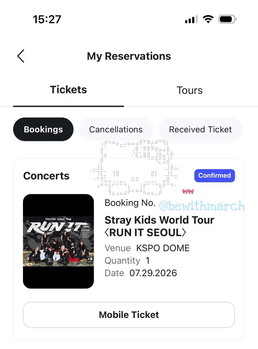bewithmarch's tweet photo. 🍀 wts บัตรคอน Stray kids Run it seoul 

รอบ 29/7 ชั้น 2F ขายเพราะมีบัตรซ้ำค่า
(ล้อคอินแอคให้ พร้อมพาเข้างานค่า) 

💌 4,800 บาท มัดจำ 50% 
ที่เหลือจ่ายหน้าคอนได้ค่ะ

รายละเอียดเพิ่มเติม ทัก dm ได้เลยน้า🩵
#RUN_IT_SEOUL #ตลาดนัดStraykids
#ตลาดนัดเด็กหลง https://t.co/HEZcMyBTDs