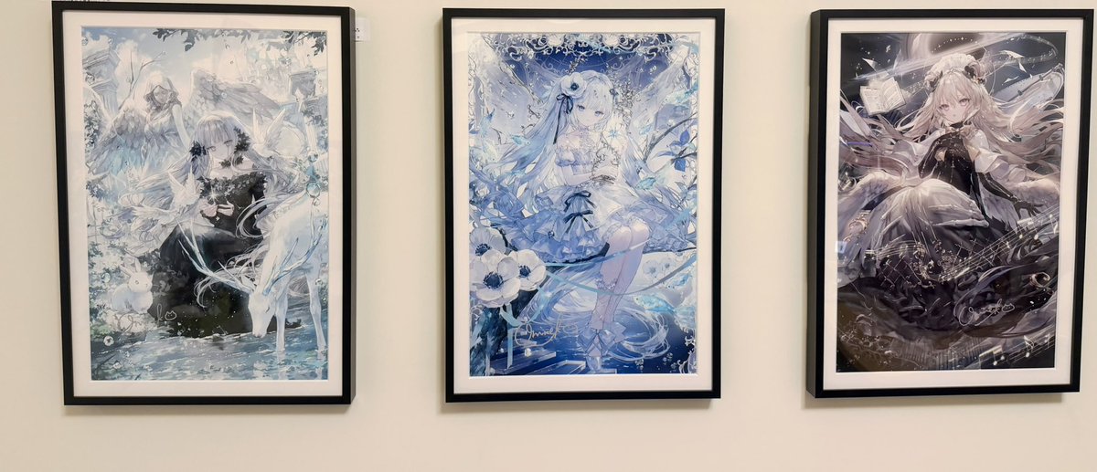 XARTさん(@xart_jp )からGiclee Pearlescent XRの複製原画が届きました