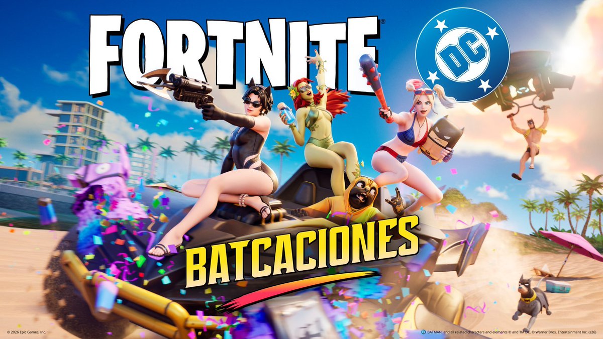 PichonYTS's tweet photo. INFORMACIÓN DE LOS COSMÉTICOS DE FORTNITE X DC.

🦇 Lote de Batman y Catwoman:

- 2 skins.
- 2 mochilas.
- 2 picos.
- 1 emote.
- 1 mascota.
- 1 zapatillas.

🏖️ Lote de Harley Quinn y Hiedra:

- 2 skins.
- 2 picos.
- 2 mochilas.
- 1 emote.

⏰ La colaboración llega al terminar https://t.co/5xweiSB0kv