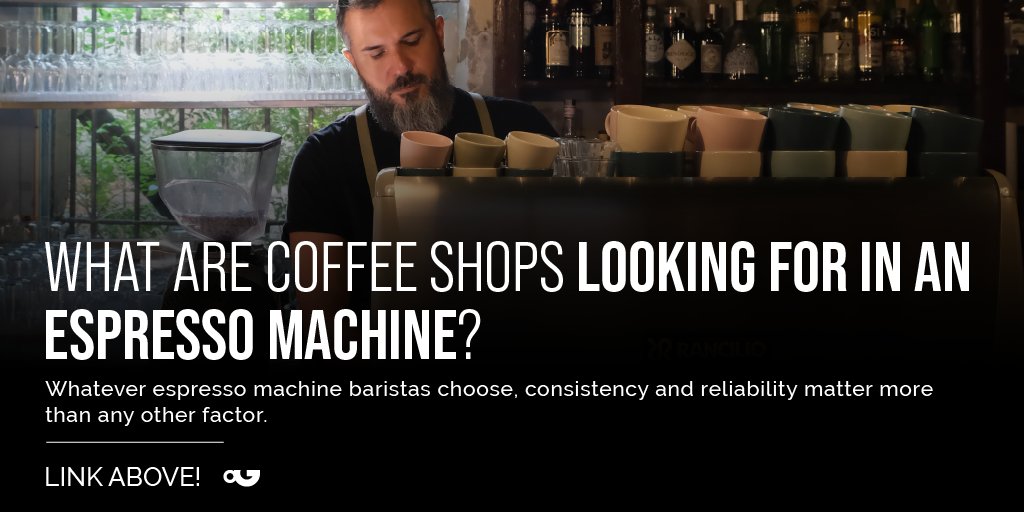 PerfectDailyG's tweet photo. Whatever #espressomachine #baristas choose, consistency and reliability matter more than any other factor.👉
https://t.co/HyLEZAQLsS https://t.co/JExBUZkFHL