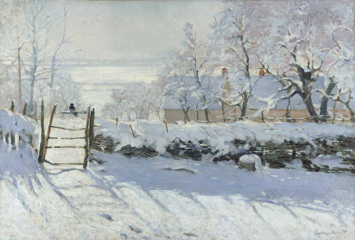 Newoptions3's tweet photo. The Magpie (1868 - 1869)
Claude Monet (French, 1840-1926) https://t.co/brGOEqltPA