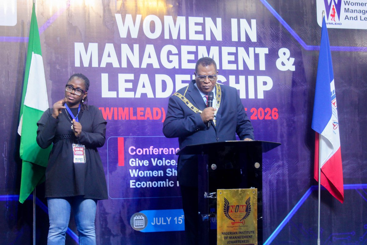 nimchartered's tweet photo. WIMLEAD 2026 is officially underway. Welcome to two days of learning, leadership, and meaningful conversations.

#WIMLEAD2026 #NIMChartered #WomenInLeadership #Leadership #Management #ProfessionalDevelopment #WomenInBusiness #EconomicGrowth #LeadWithPurpose https://t.co/LM5Ejy65Rp