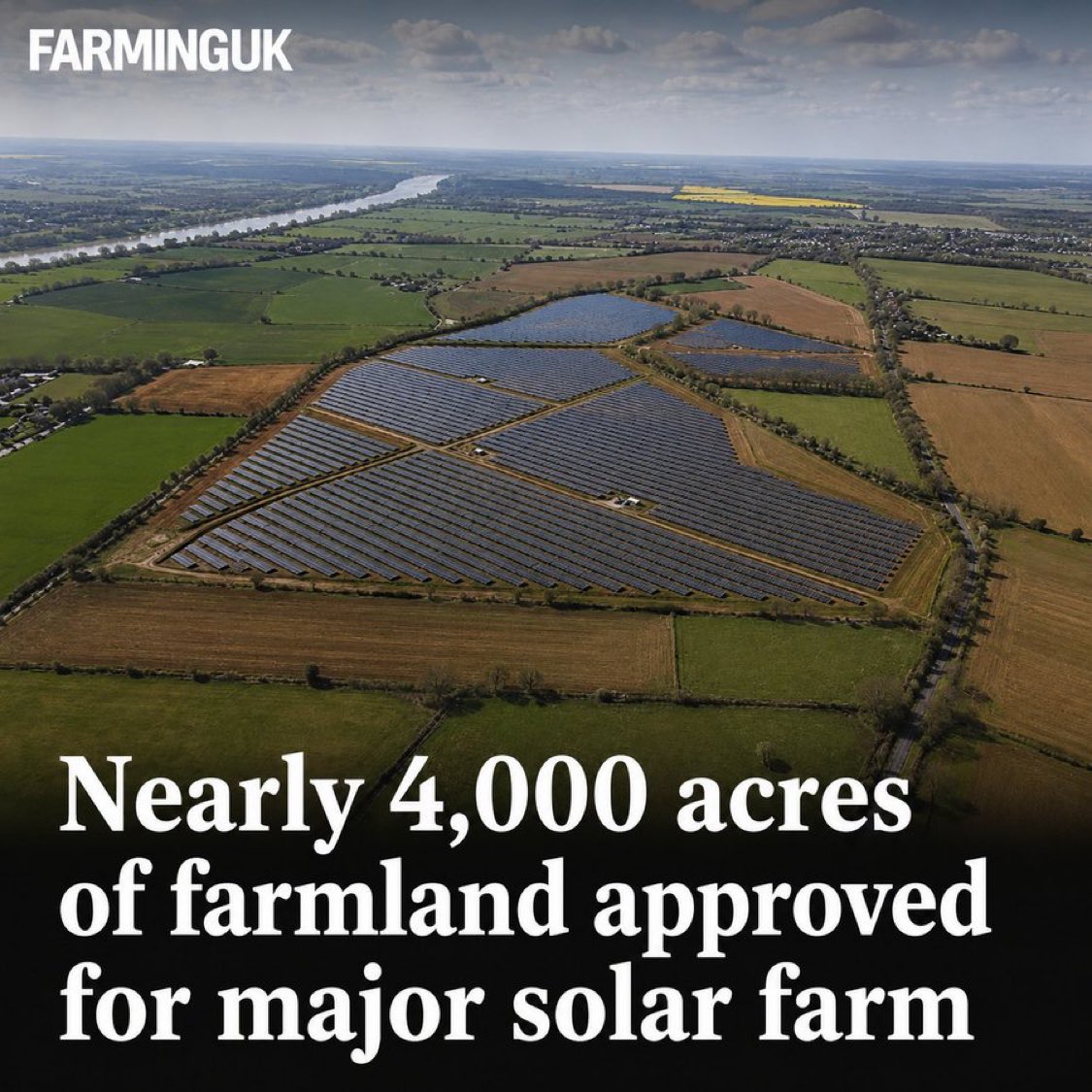FamersDog's tweet photo. Absolute madness. If only there were other places they could put solar panel’s 🤔 https://t.co/2RXKv0bcfO