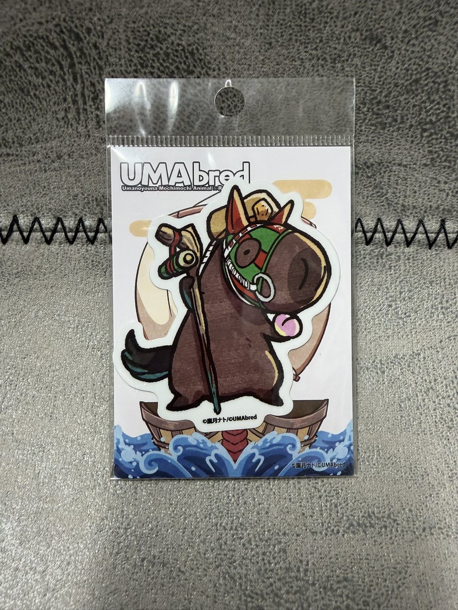 買っちった UMAbred 七福神イラストステッカー ナイスネイチャ ナト