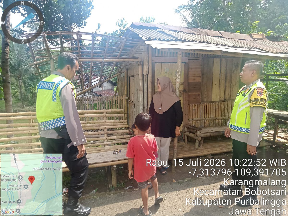 PBobotsari02's tweet photo. Patroli Kamtibmas personil Polsek Bobotsari https://t.co/wFGTHcfApI