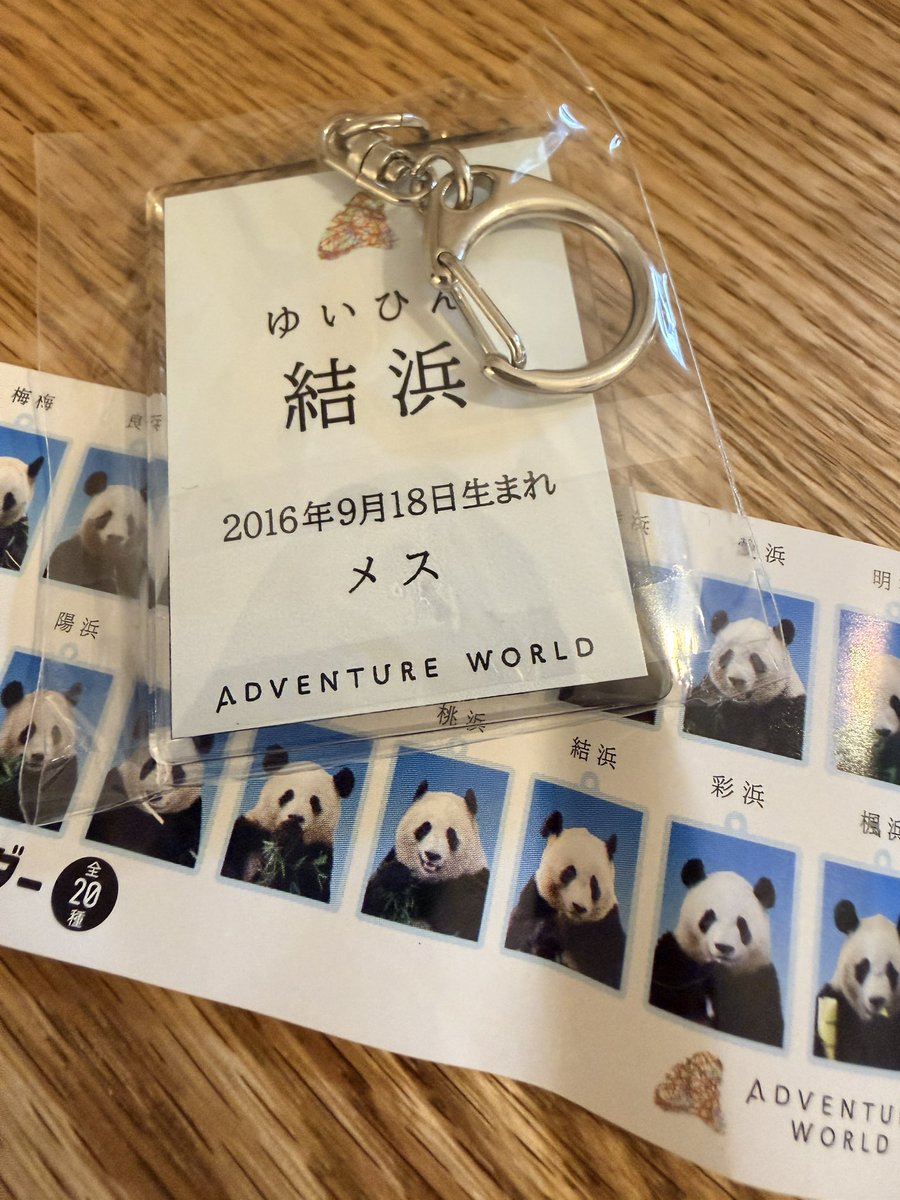 そんなこんなで私はたまたま会った🐼友さんに「結浜あったってよ！」っ