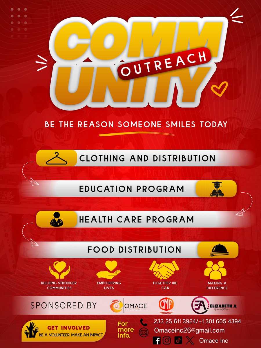 omace_inc's tweet photo. We are proud to announce an upcoming community outreach project in partnership with the Elizabeth Foundation. By combining the resources and mission of the Charles Mackey Foundation with the dedication of the Elizabeth Foundation, we are set to make a significant, lasting impact. https://t.co/Ms9fAIt2GH
