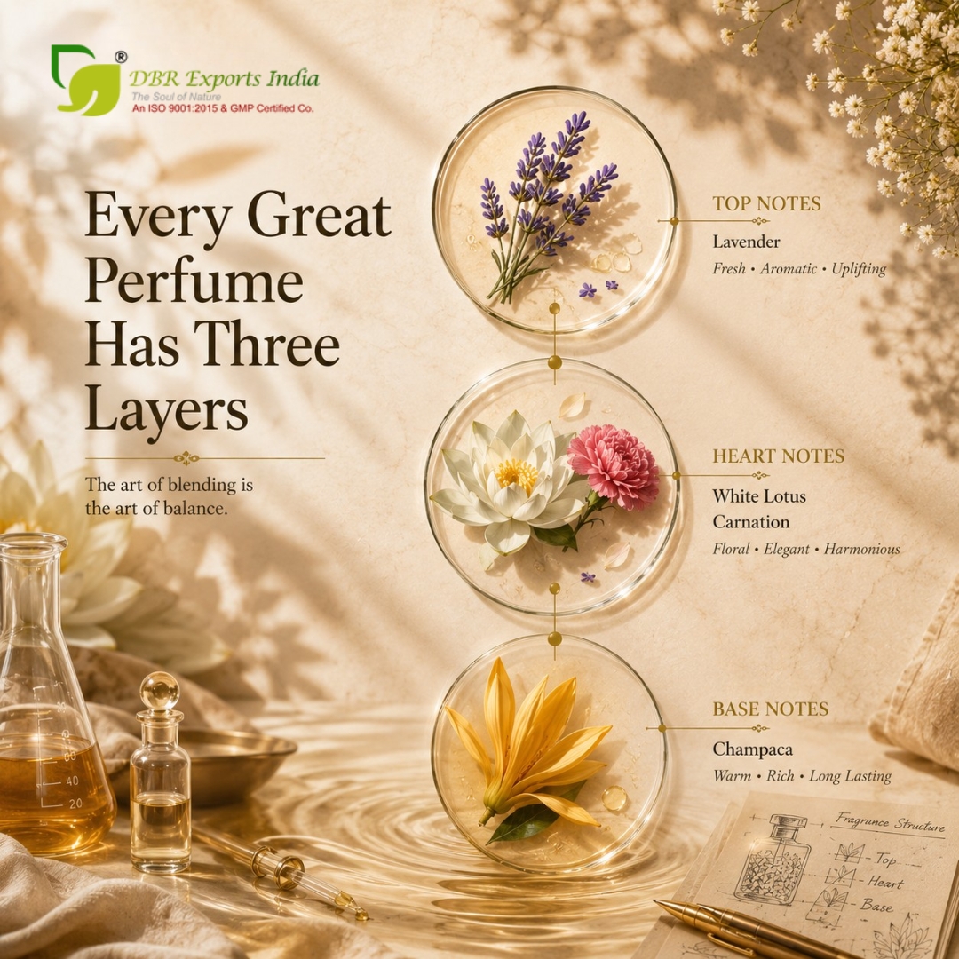 dbrexports's tweet photo. 🌸 Save this, the only blending guide you need this week.

4 oils. One extraordinary accord

Together: a complete luxury botanical blend. Built entirely from nature.

 🌐 https://t.co/4MTpGEYLr3
 #AbsoluteOils #DBRExportsIndia #BlendingGuide #BotanicalOils https://t.co/G6huH9Yadd