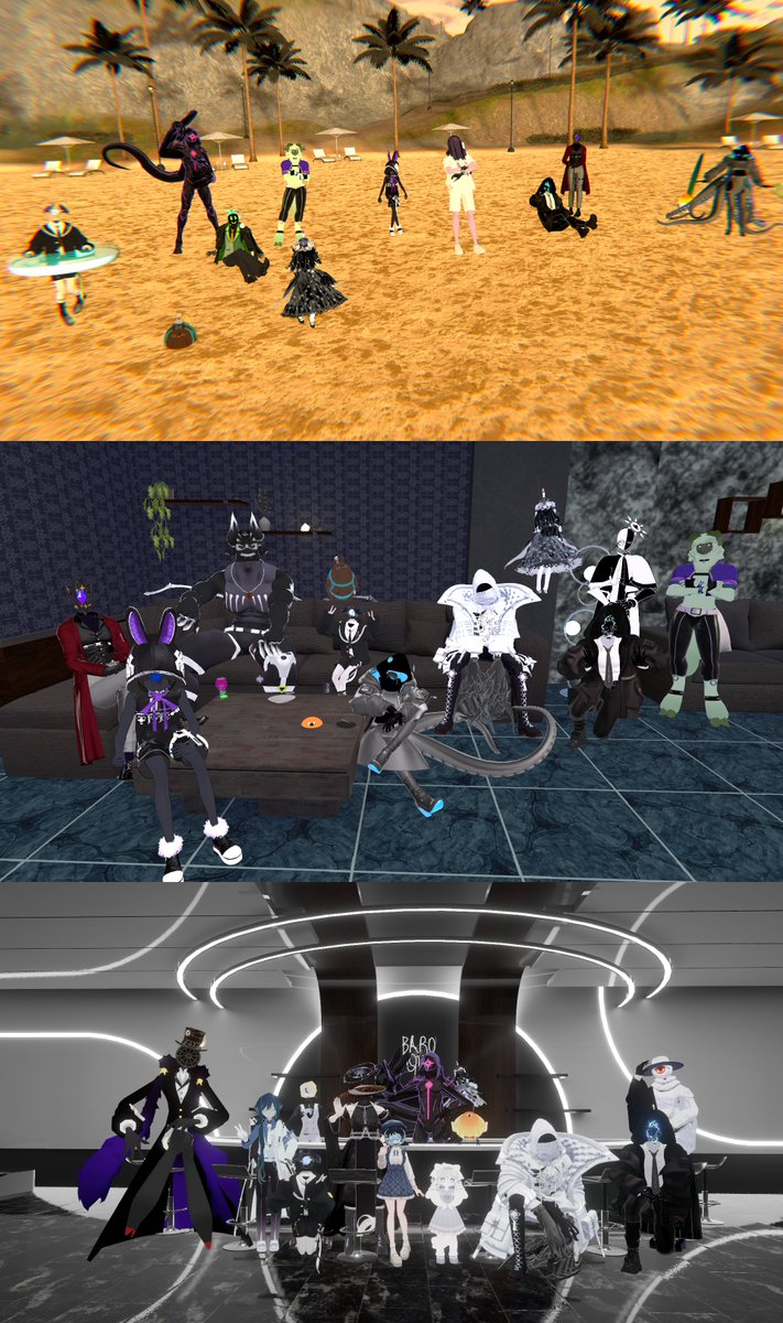 VRC_Tonarui's tweet photo. 『トナルイ』は【人外RPをしたい方】や【人外RPキャラクターに会いたい方】の遊び場として設立された世界観共有グループでございます。

人外様も人間様も、お気軽にご参加下さいませ。

▼遊び方は公式サイトをご覧ください
https://t.co/iG3v1JOzNG

▼VRCグループはこちら
https://t.co/wERZx9QAU3 https://t.co/K1oEev6VWS