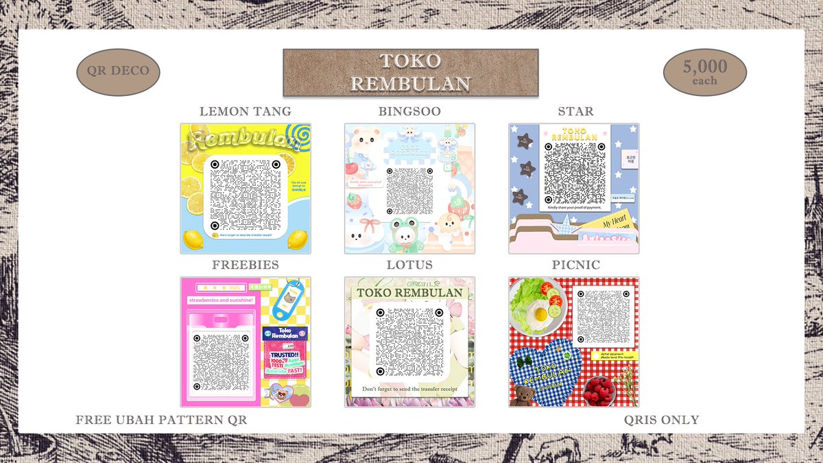 BULAN | QR Deco, Layout & Bio RS. tweet media