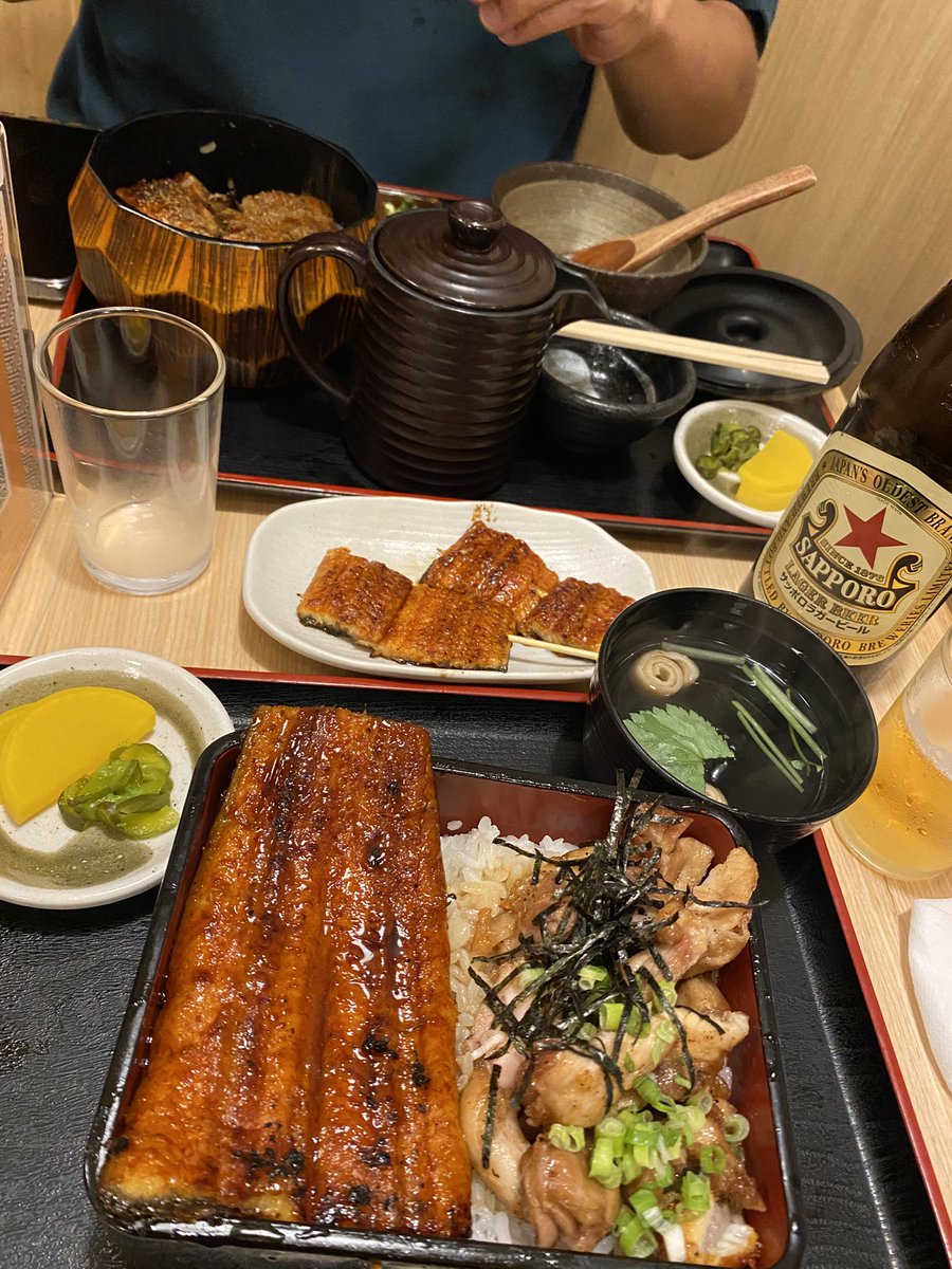 ry_ma440k's tweet photo. すいはさんの奢りでウナ😆 https://t.co/aDxHEToIbg